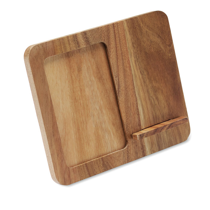Acacia frame & lader 15W bedrukken met logo
