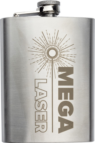 Flacon XL heupfles (240 ml) bedrukken met logo
