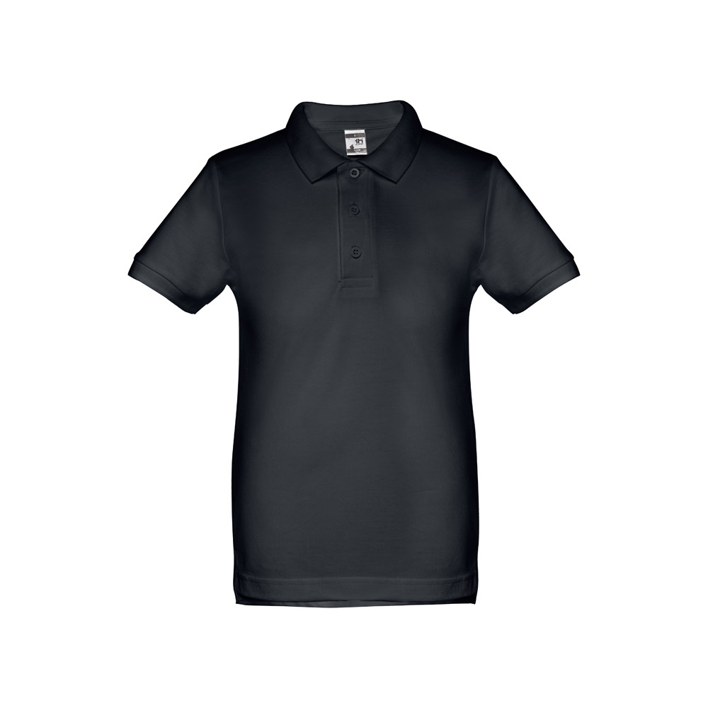 THC ADAM KIDS II. Katoenen poloshirt met korte mouwen voor kinderen (uniseks) bedrukken met logo