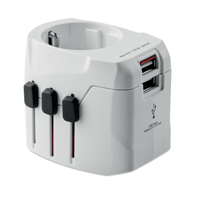 SKROSS reisadapter bedrukken met logo