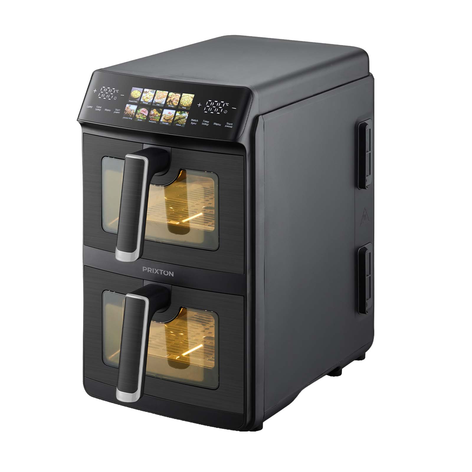 Prixton Cook Organics 10L verticale air fryer bedrukken met logo