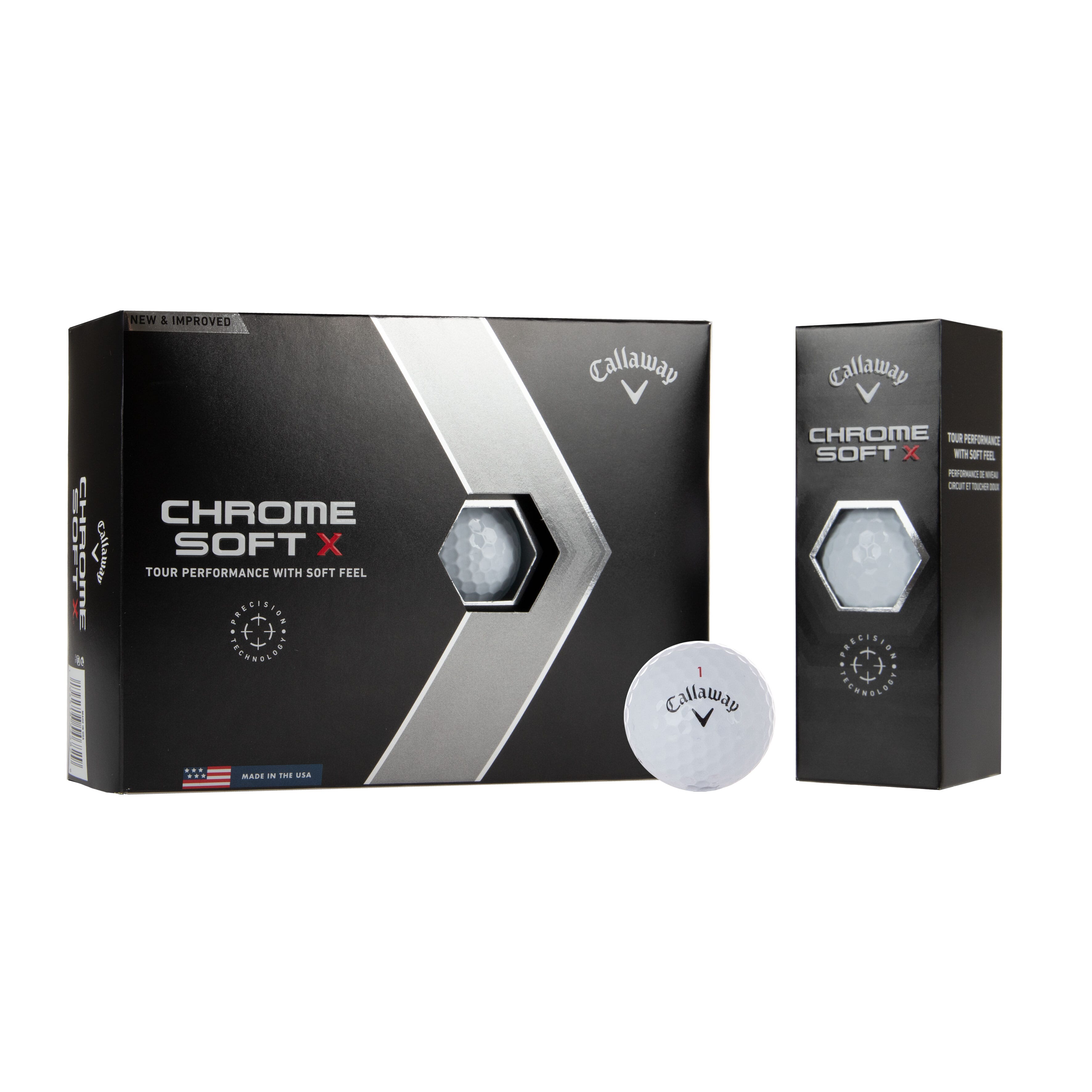 Callaway Chrome Soft X 20 bedrukken met logo
