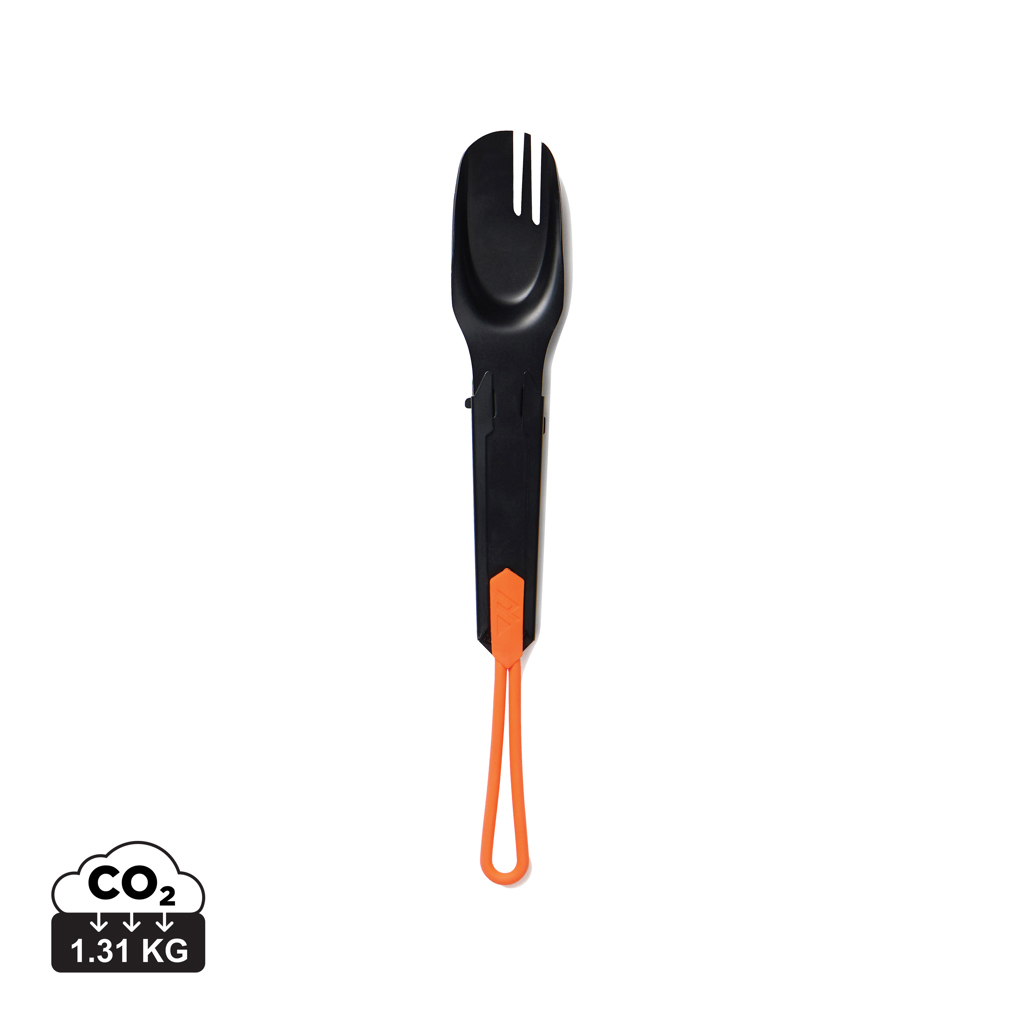 Nordic Drift Trail 4-in-1 outdoor bestek set bedrukken met logo
