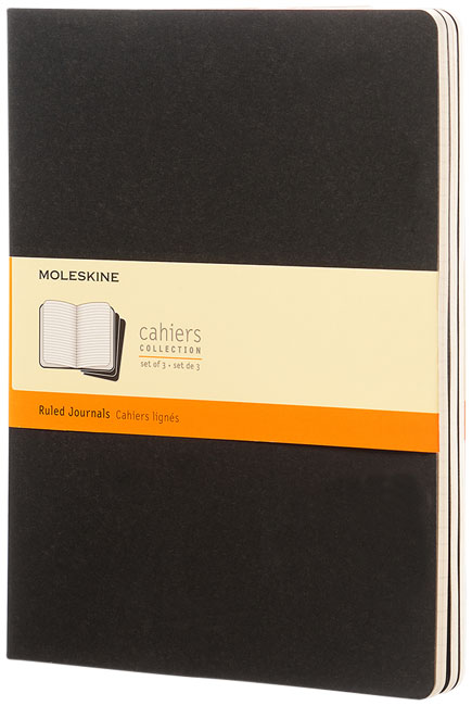 Moleskine Cahier Journal XL - gelinieerd bedrukken met logo