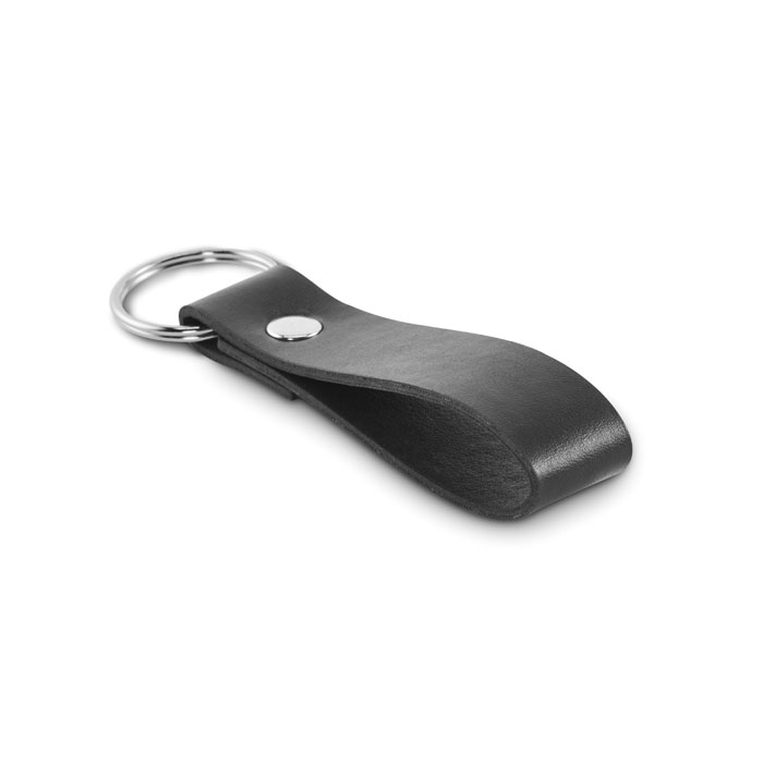 PU lus sleutelhanger bedrukken met logo