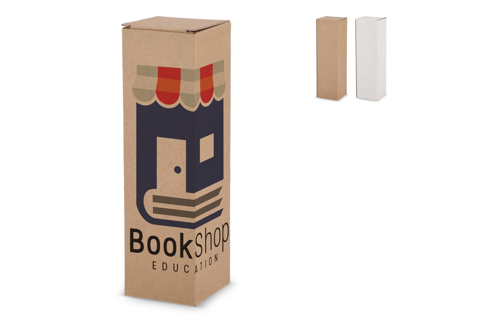 Op maat gemaakte geschenkverpakking flessen medium bedrukken met logo