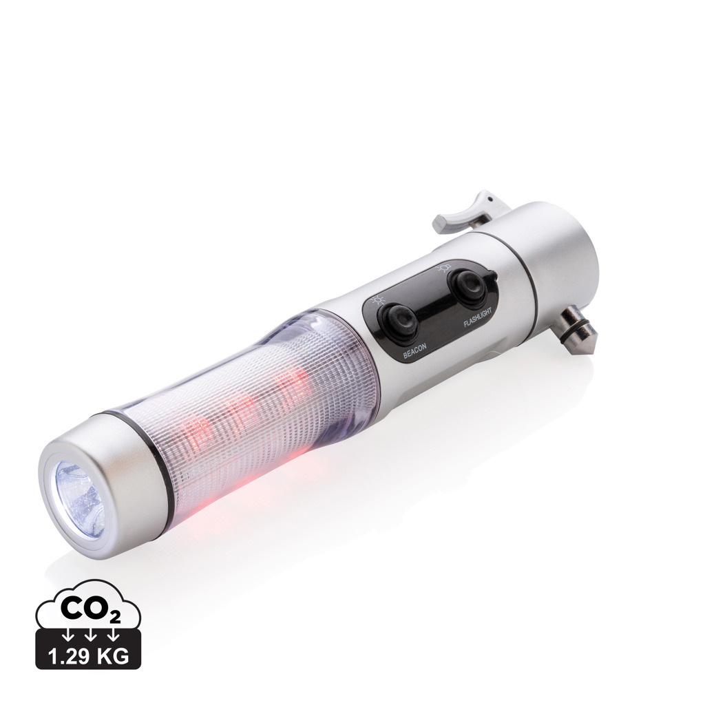 Emergency LED zaklamp  bedrukken met logo