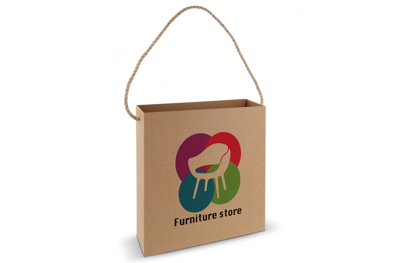 Saint Box bag 35x35x11cm bedrukken met logo