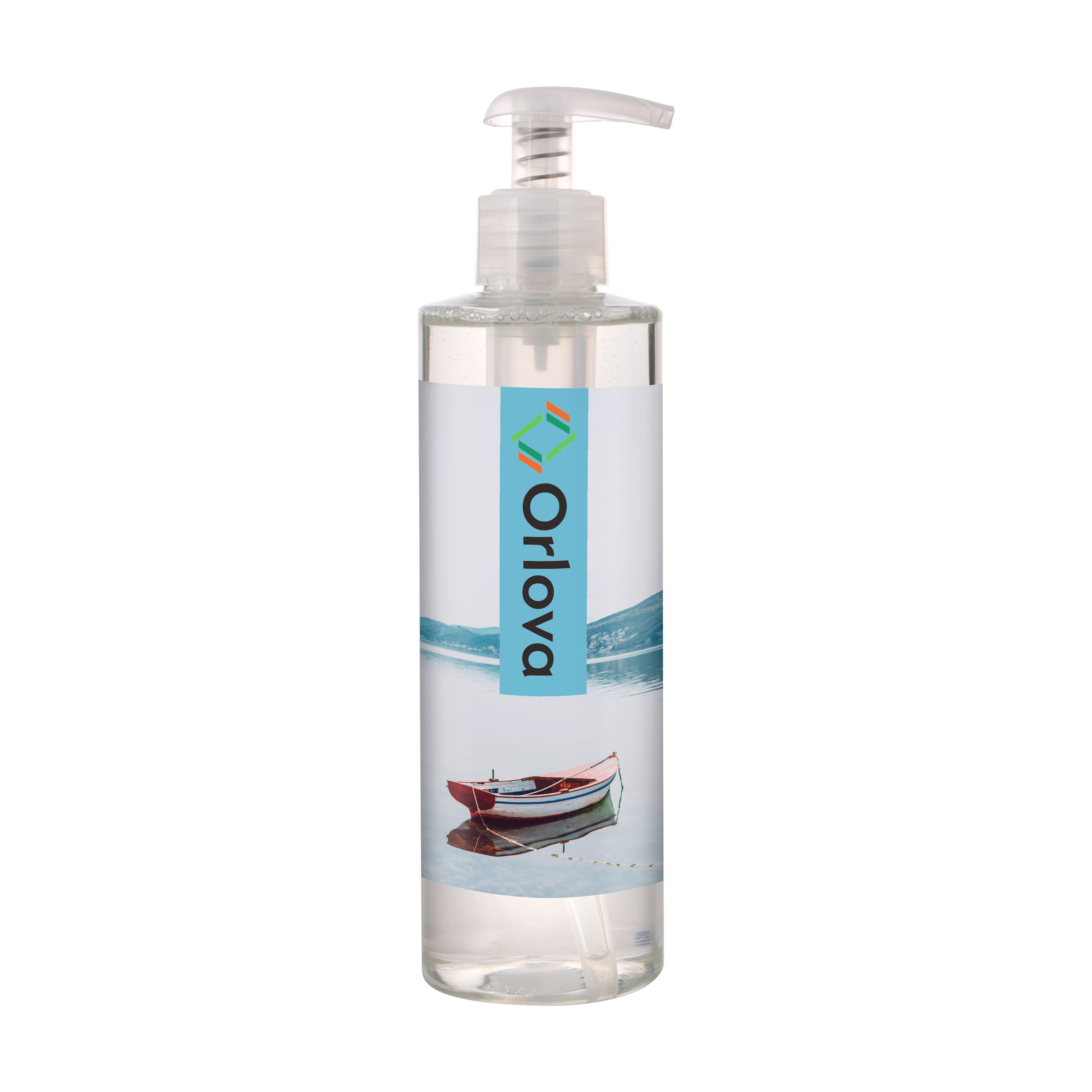Hand soap 250 ml bedrukken met logo