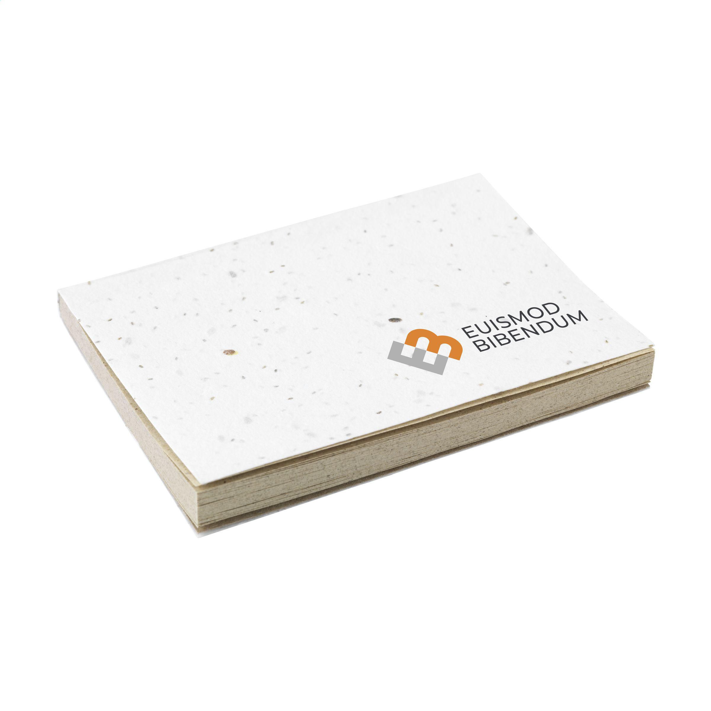 Frip Seed Paper Sticky Notes memoboekje bedrukken met logo