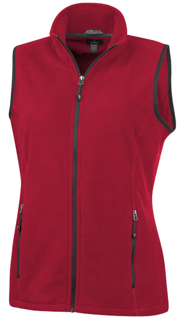 Cozywear dames microfleece bodywarmer bedrukken met logo