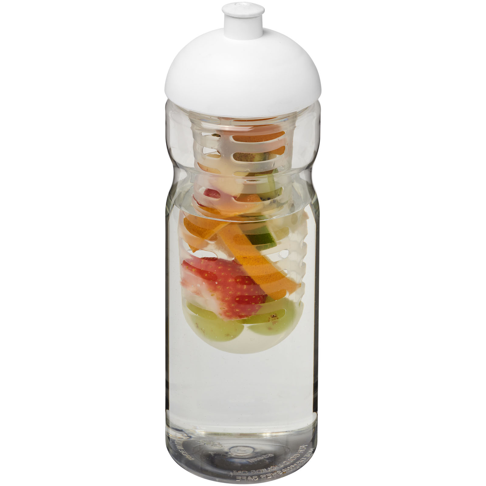H2O Active® Base 650 ml bidon en infuser met koepeldeksel bedrukken met logo