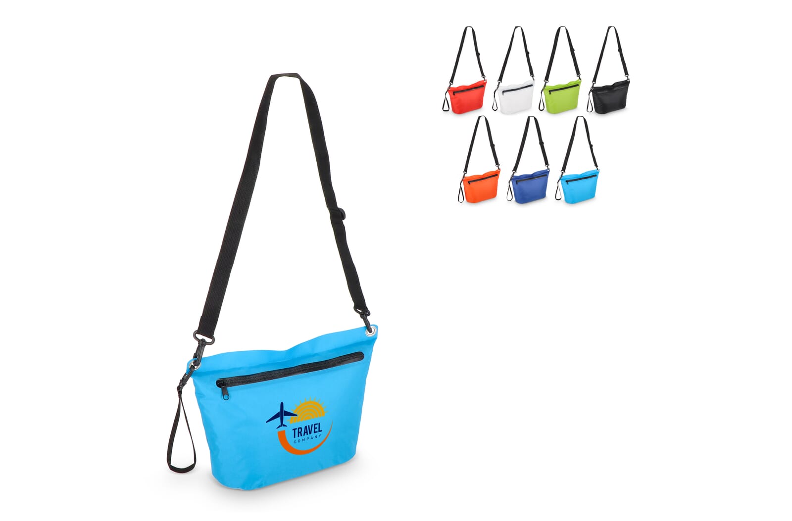 Waterbestendige Ripstop Schoudertas  33 x 23 x 13 cm bedrukken met logo