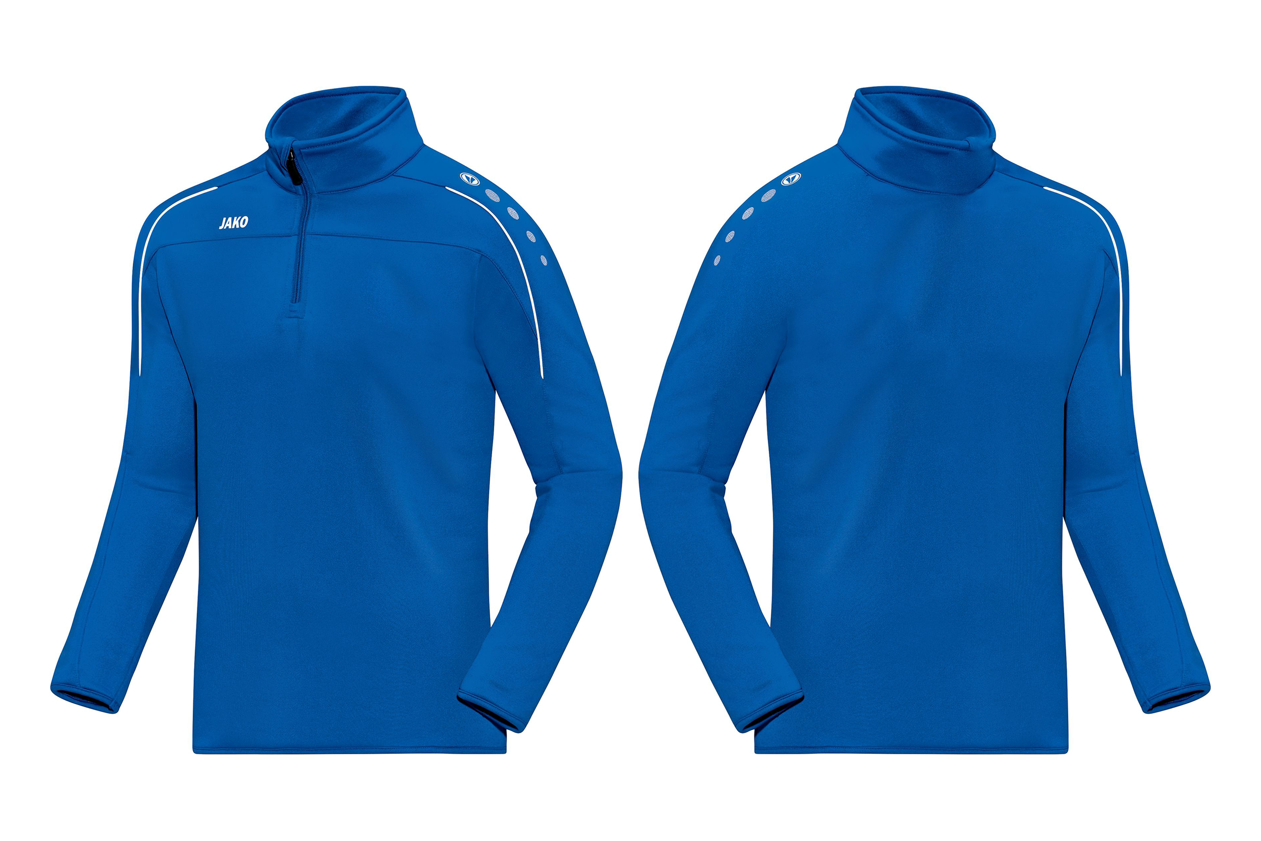 Jako® Ziptop Classico Kids sweater bedrukken met logo