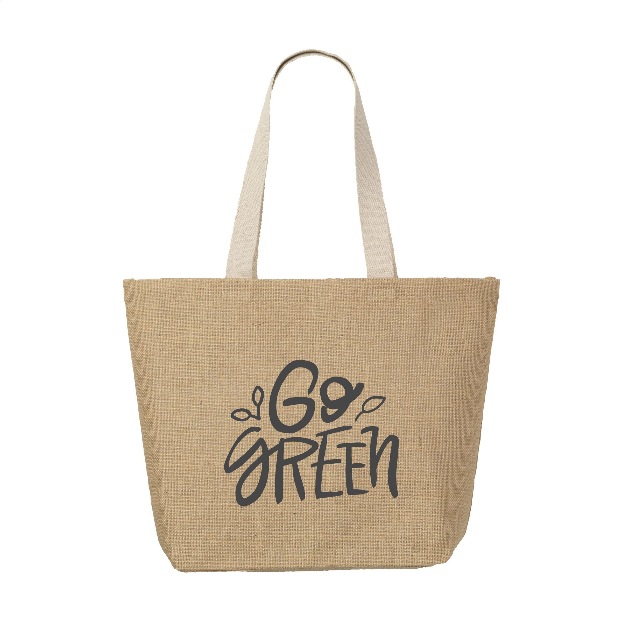Shany Bag jute shopper bedrukken met logo