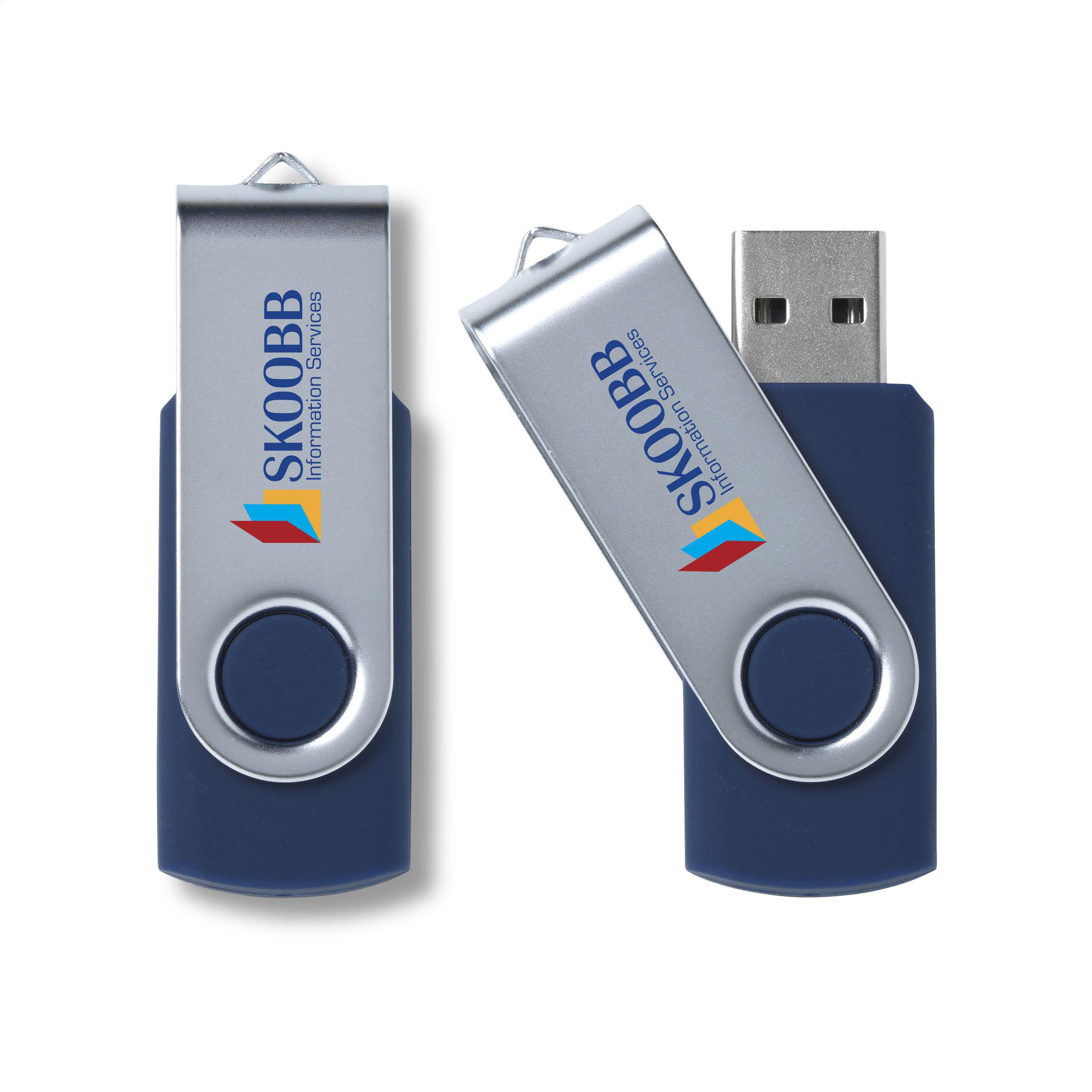 USB Twist 16 GB bedrukken met logo