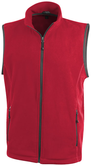 Bodyheat heren microfleece bodywarmer bedrukken met logo