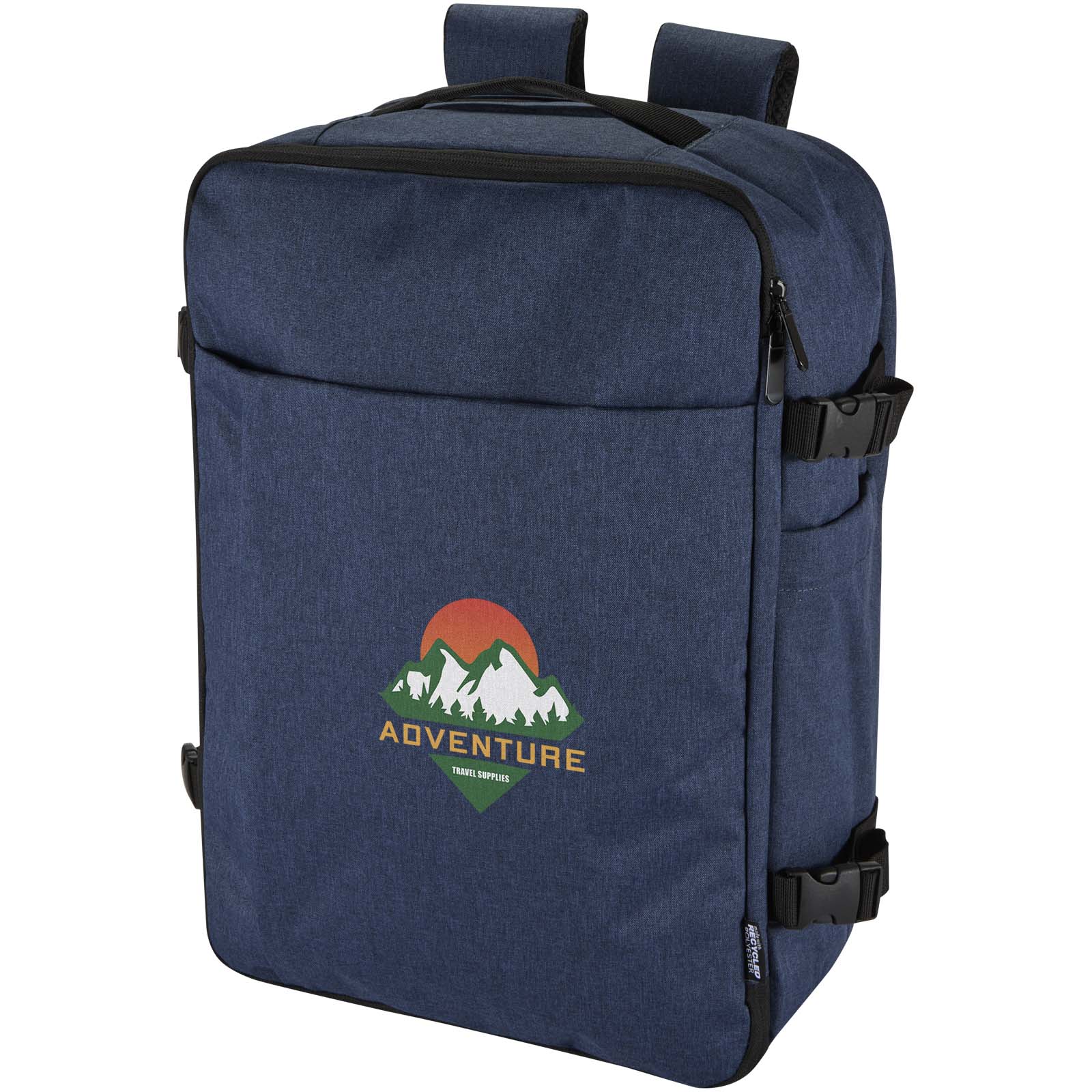 Libra 17" GRS gerecycleerde handbagagerugzak 25L bedrukken met logo