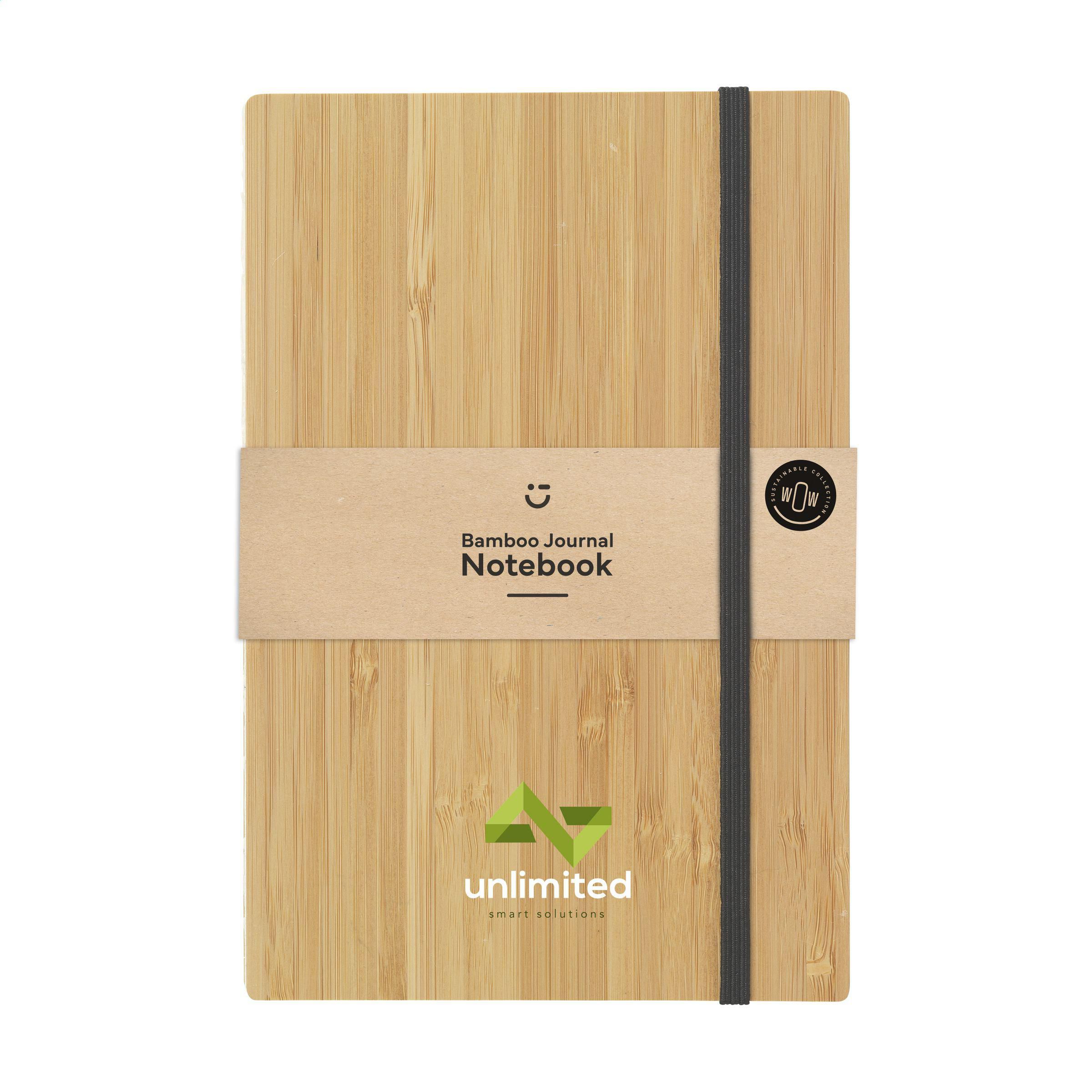 Bamboo Journal Notebook A5 bedrukken met logo