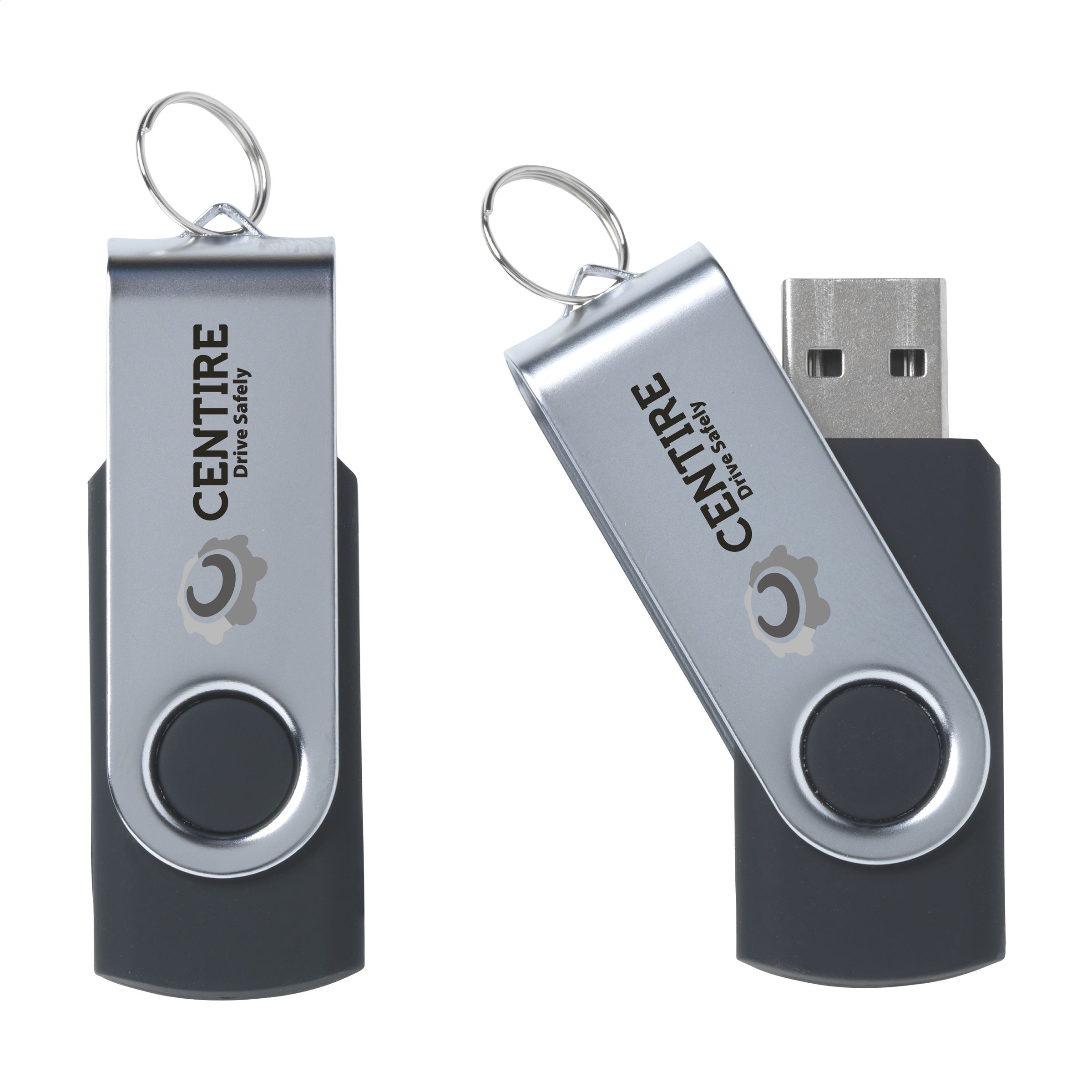 USB Twist from stock 4 GB bedrukken met logo