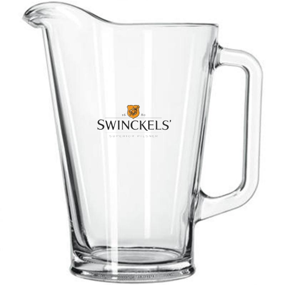 Bier Pitcher (1,7 L) bedrukken met logo