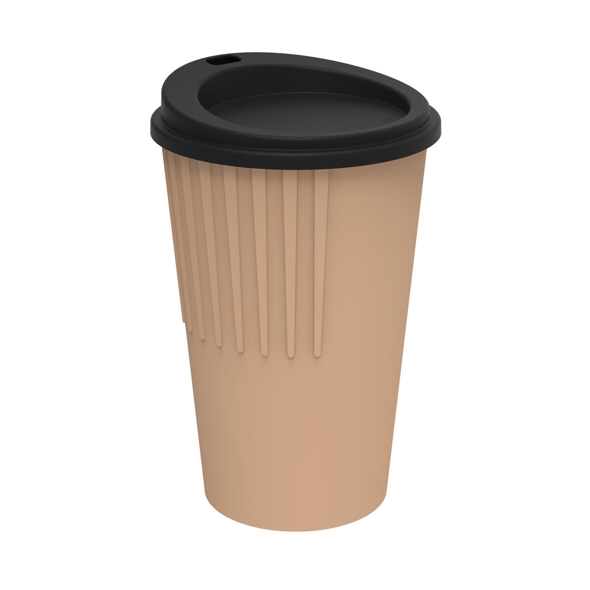 Ripple coffee mug "ToGo", 300 ml bedrukken met logo