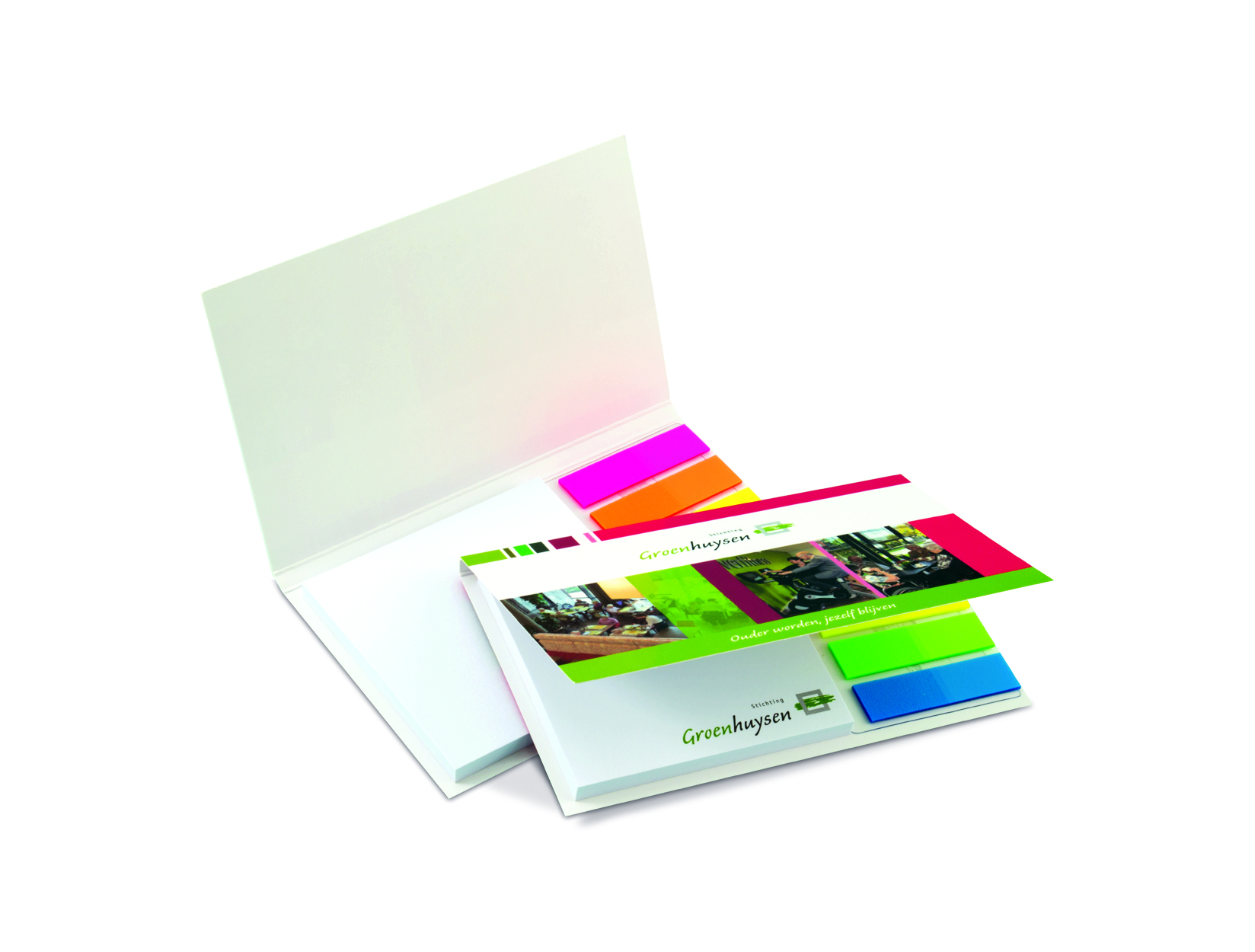 Softcover Combi Set 2 bedrukken met logo