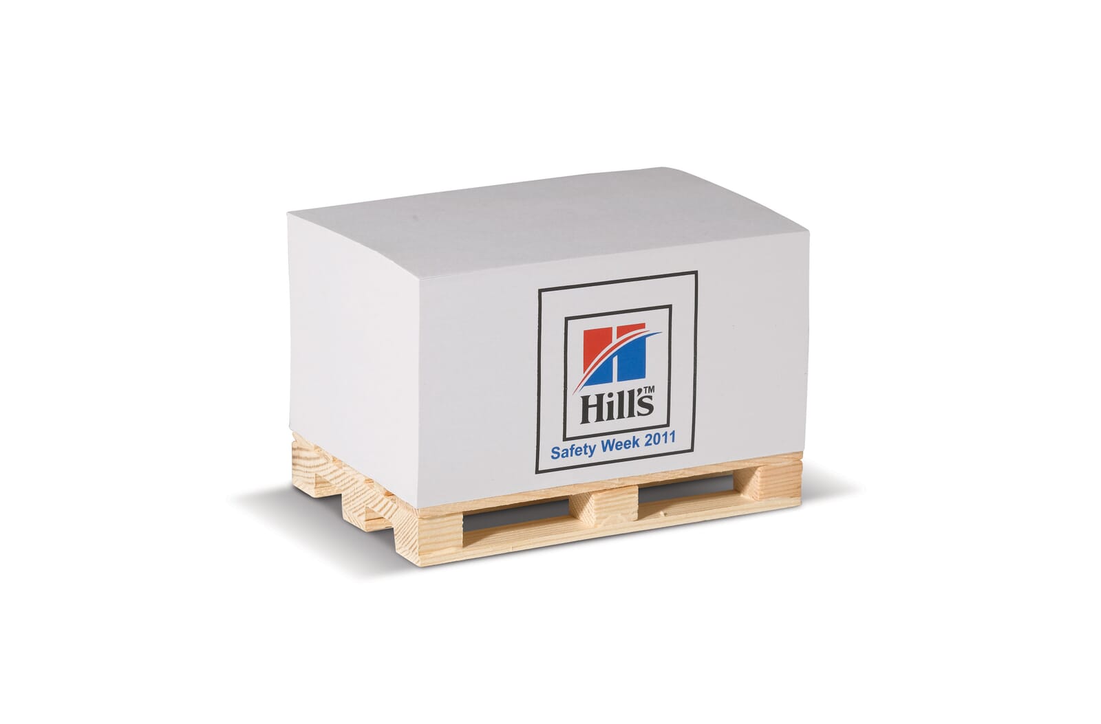 Kubusblok 530 vellen 12x8x6cm bedrukken met logo