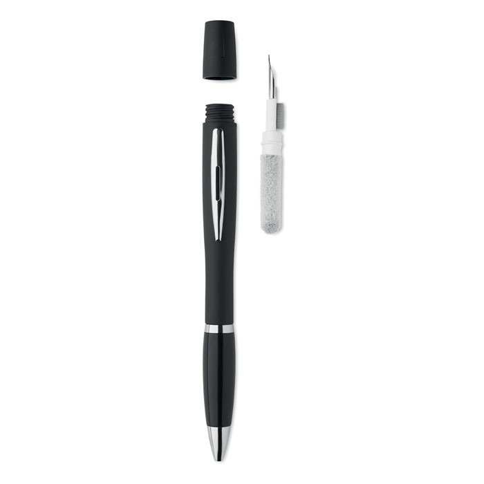Pen met TWS reinigingsset bedrukken met logo