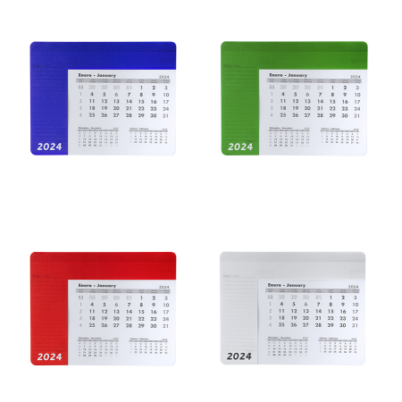 SERBAL muismat met kalender bedrukken met logo