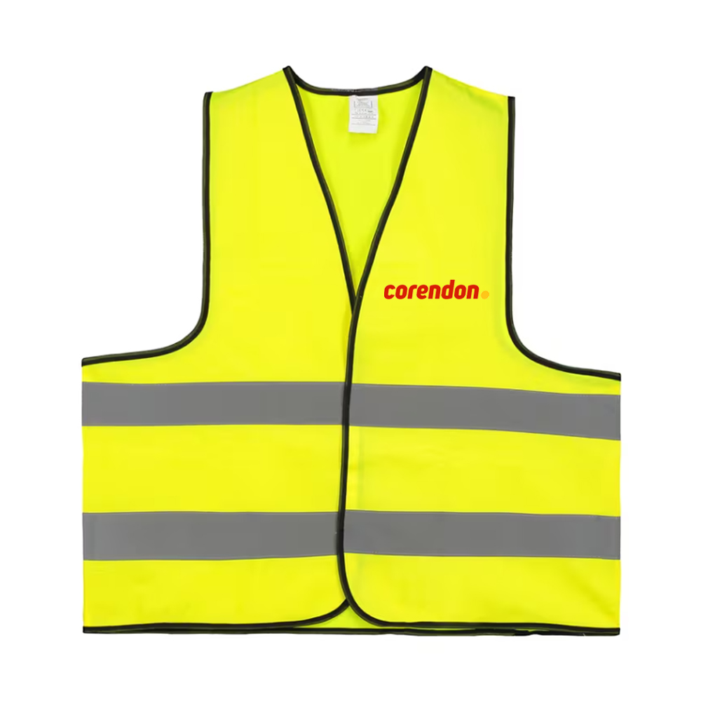 Veiligheidsvest polyester  bedrukken met logo