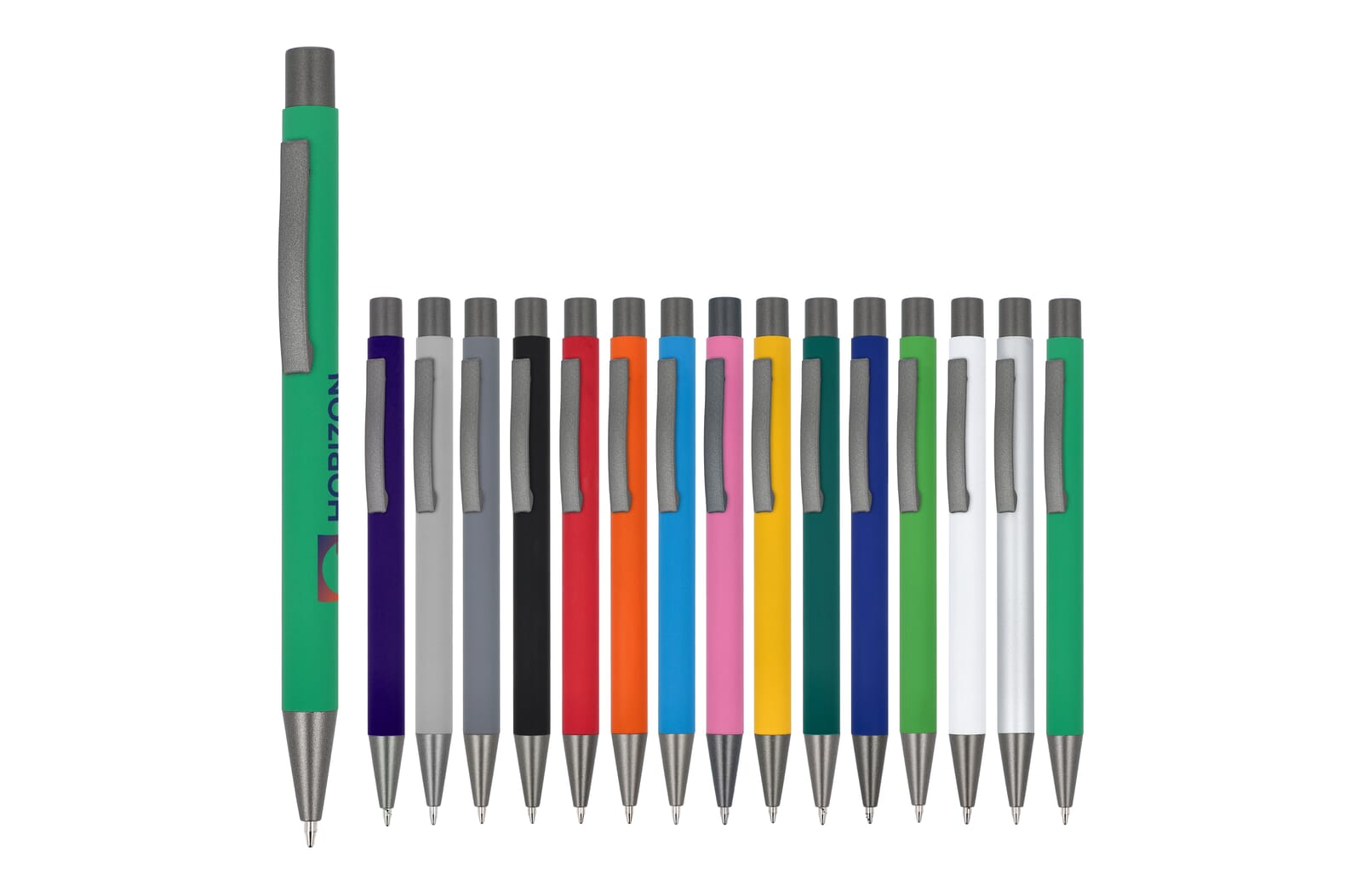 New York soft touch R-AL blauwe inkt bedrukken met logo