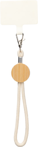 Katoenen (D16) polsband voor telefoon Maxim bedrukken met logo