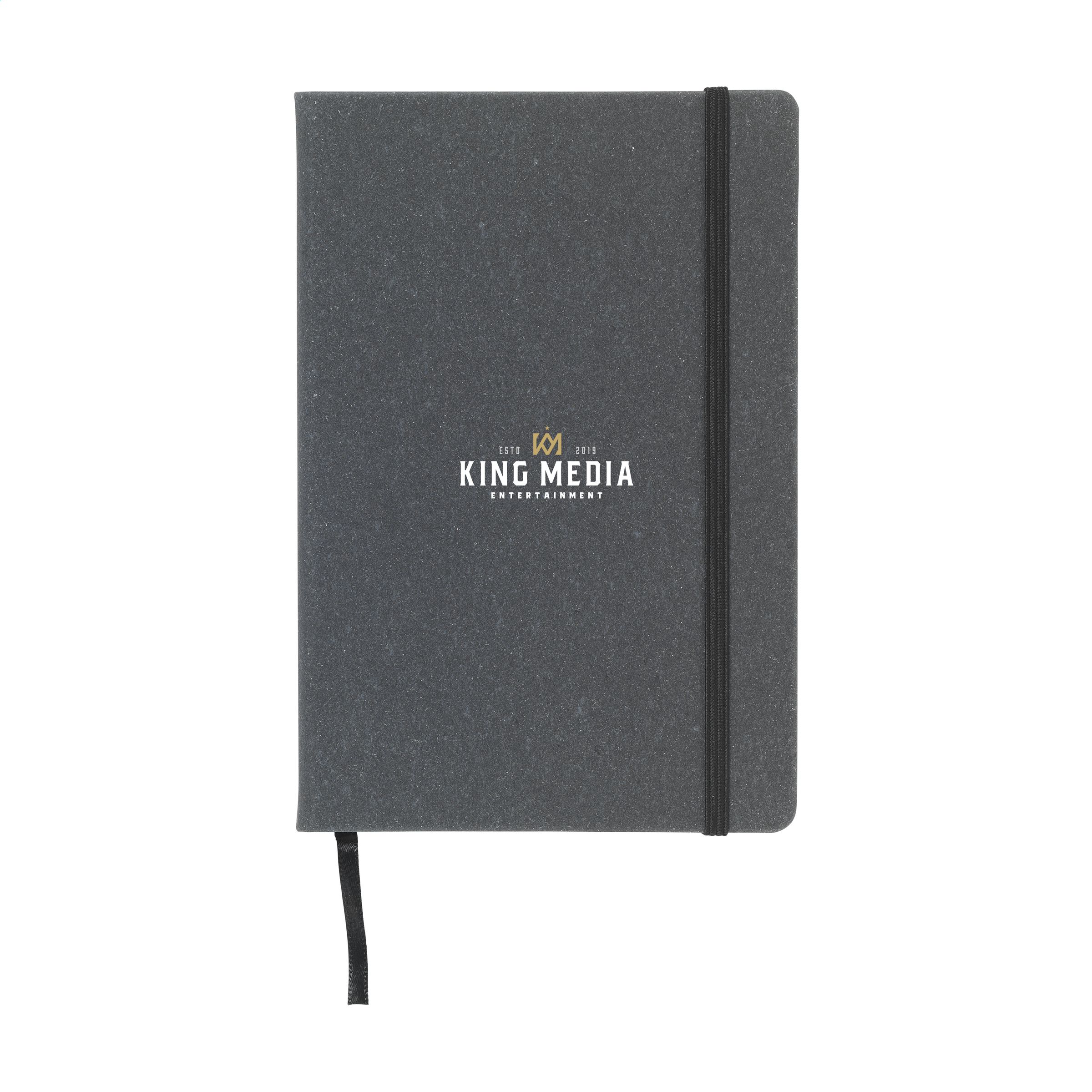 Montana FSC-MIX Recycled Leather Notebook A5notiteboek bedrukken met logo