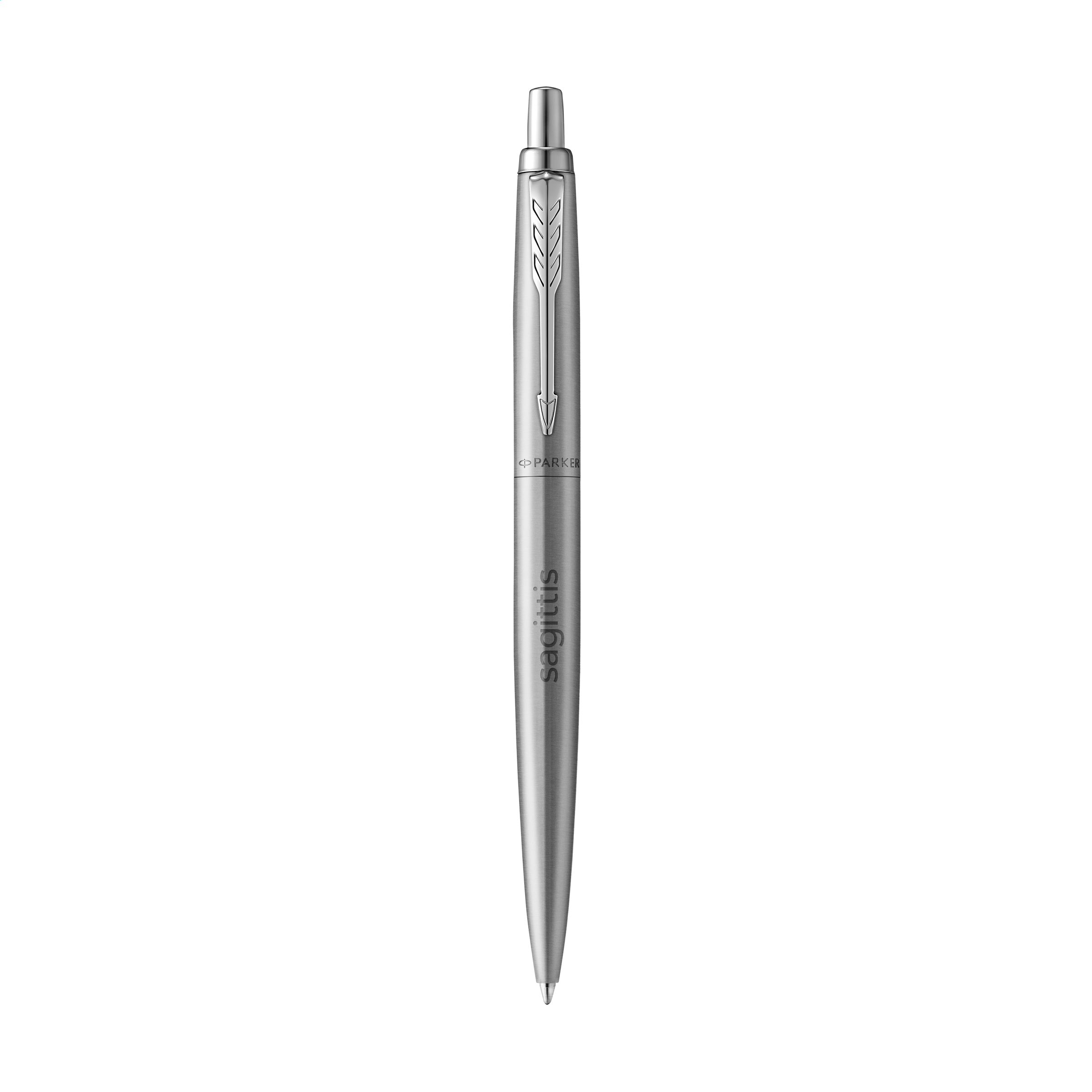 Parker Jotter XL Grey Monochrome Balpen - blauwe inkt bedrukken met logo