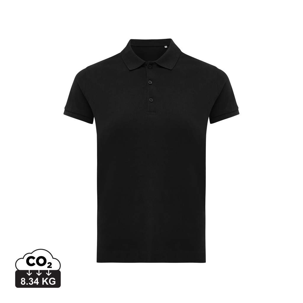 Iqoniq Yosemite dames recycled katoen pique polo bedrukken met logo