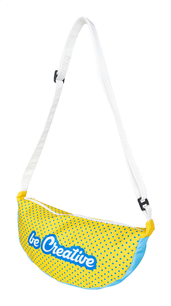 custom made RPET crossbody tas bedrukken met logo