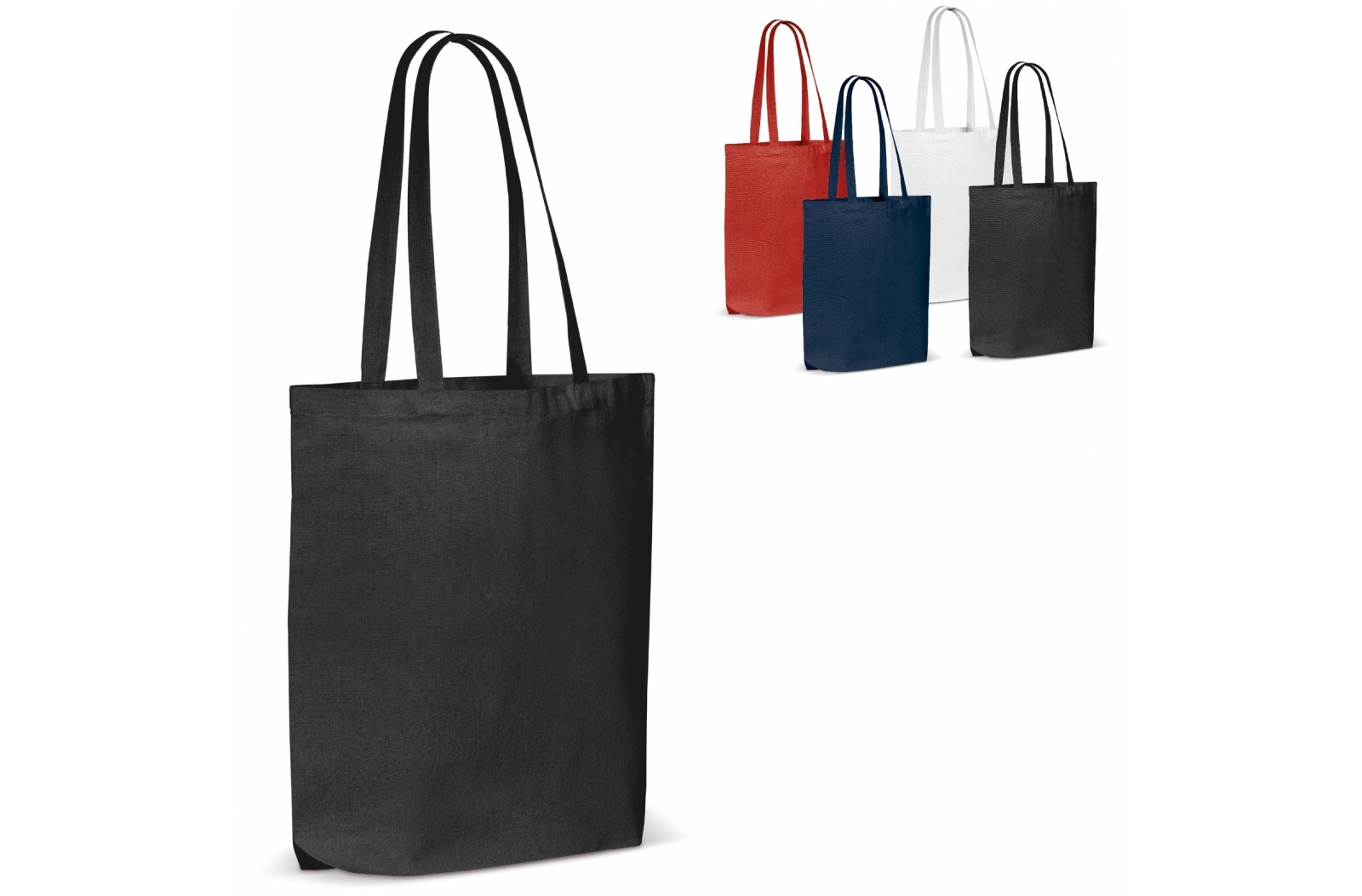 Schoudertas katoen OEKO-TEX® (270 g/m²) bedrukken met logo