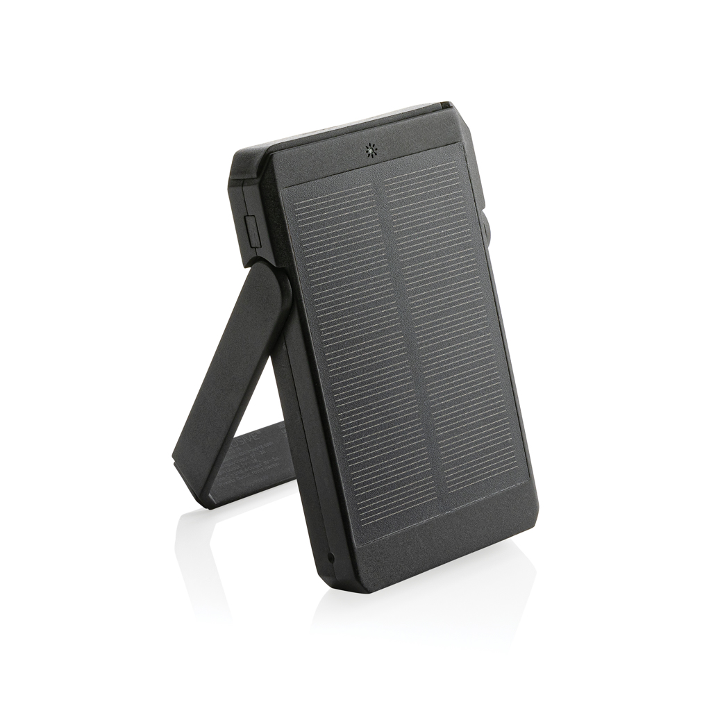 Skywave RCS rerecycled solar powerbank 5.000 mah 10W bedrukken met logo