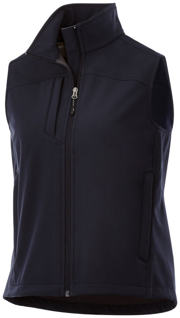 Cozywear dames softshell bodywarmer bedrukken met logo