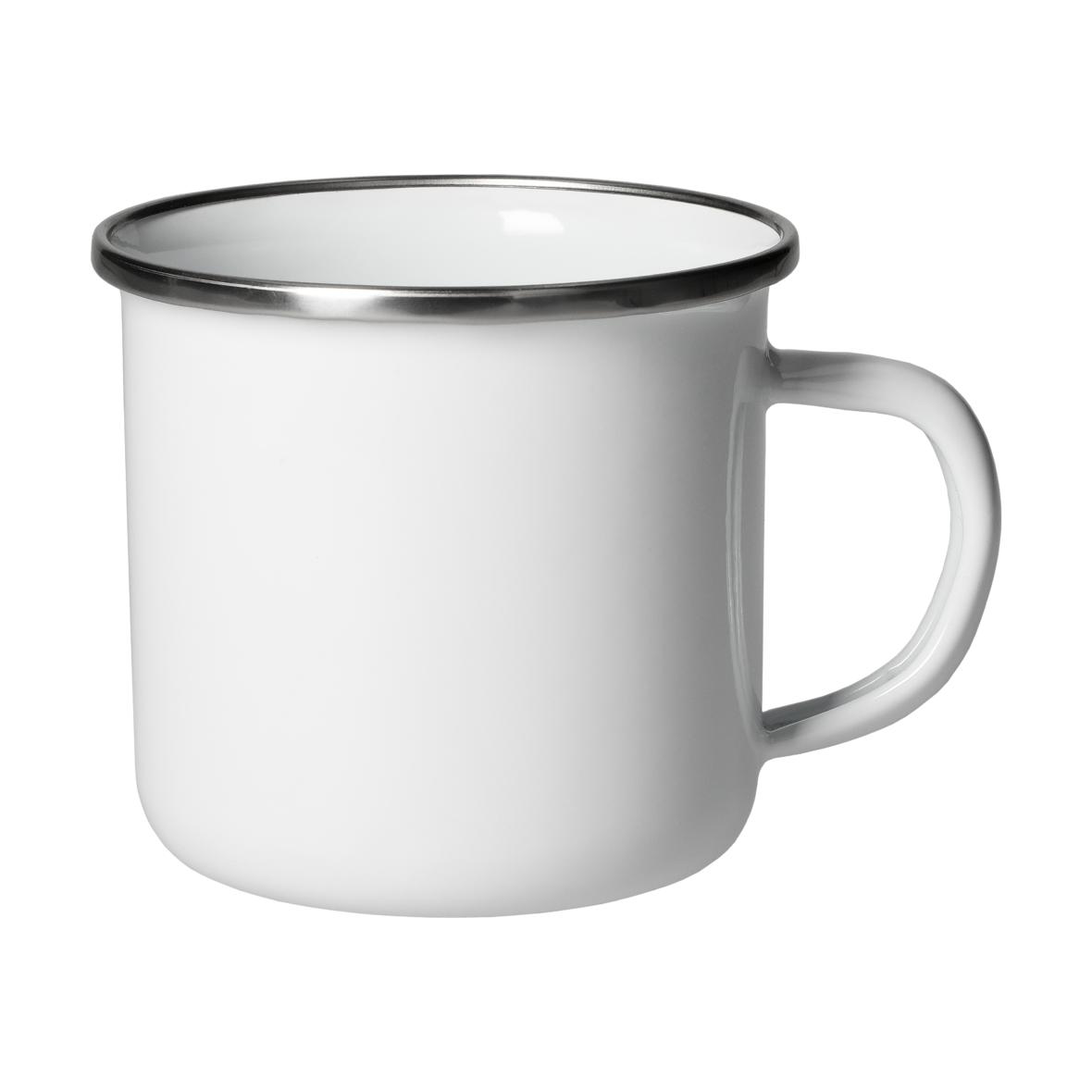 Emaille mok "Cozy" 300 ml, Subli bedrukken met logo