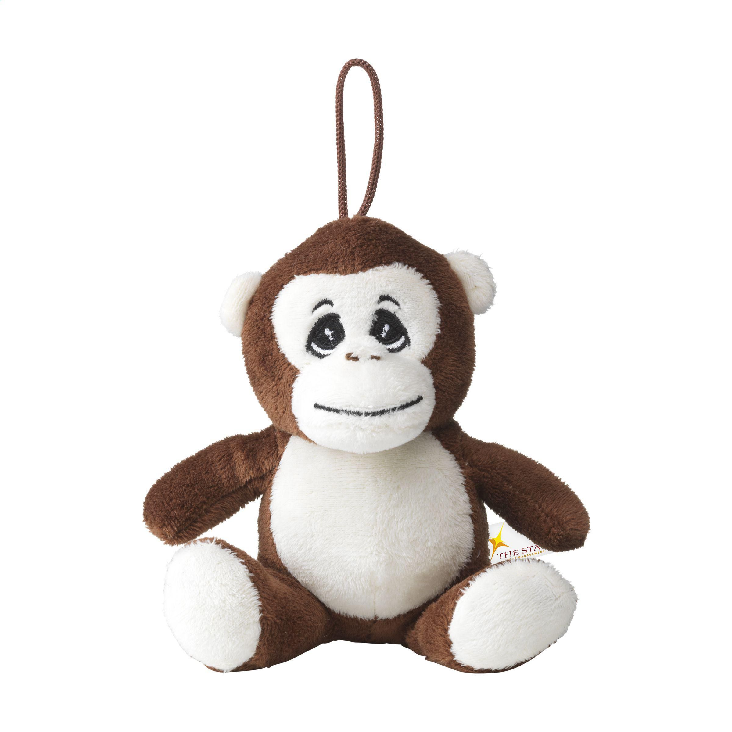 Little Monkey knuffel bedrukken met logo