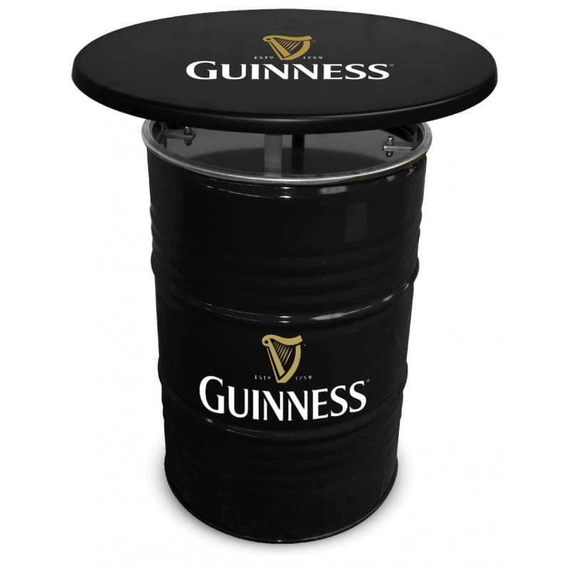 Barreltafel Black (200 L) bedrukken met logo