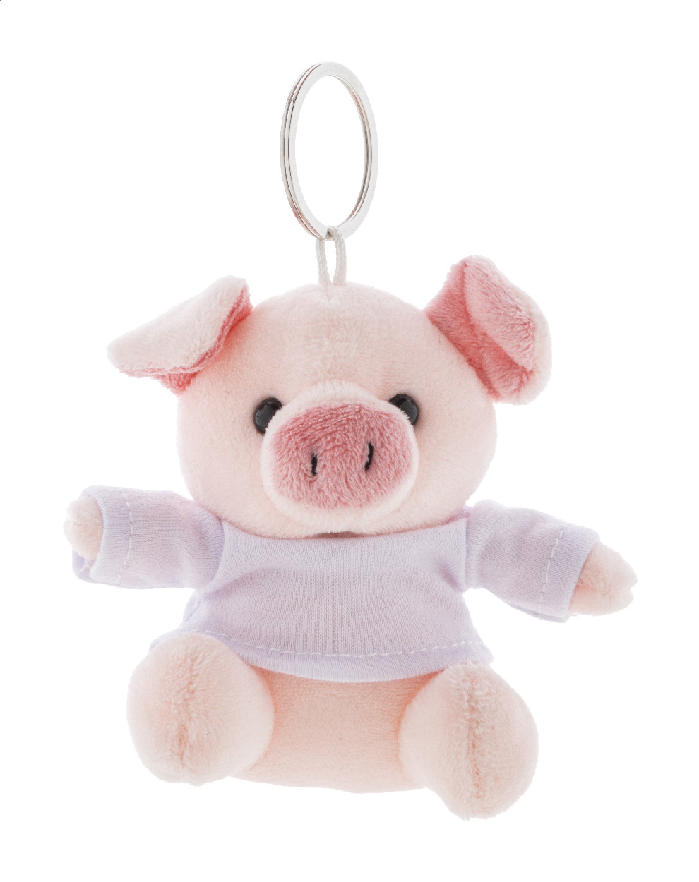 PigFob pluche varken sleutelhanger bedrukken met logo