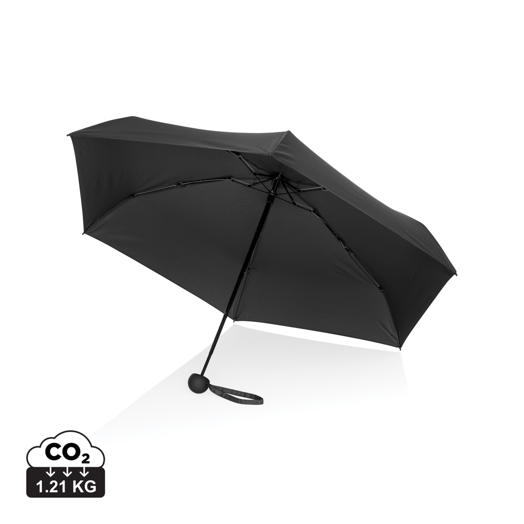 19.5" Aware™ RPET super mini manual 190T Pongee umbrella bedrukken met logo