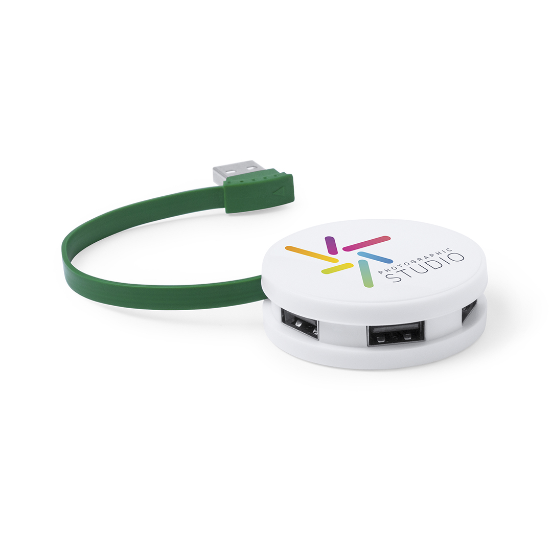 CircleHub USB Hub  bedrukken met logo