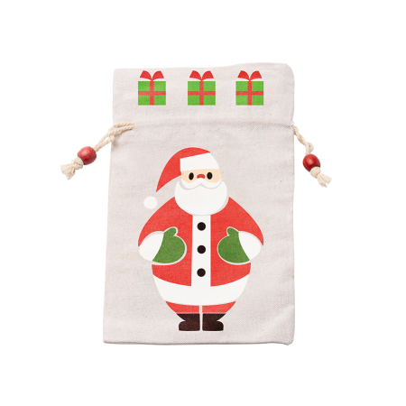 ARSUK cadeautasje kerstman bedrukken met logo