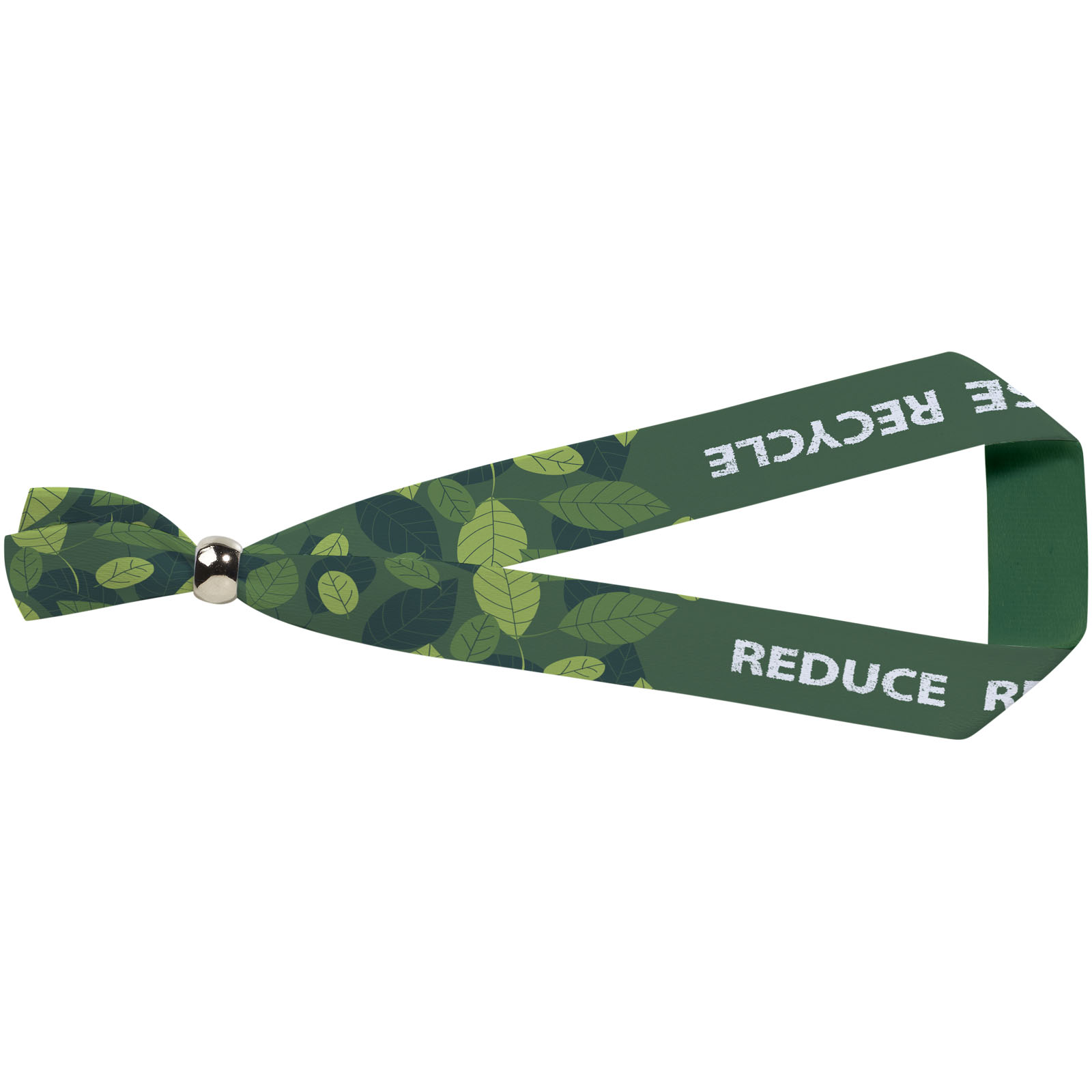 Evi polsband RPET met 2 zijden sublimatie met metalen sluiting bedrukken met logo