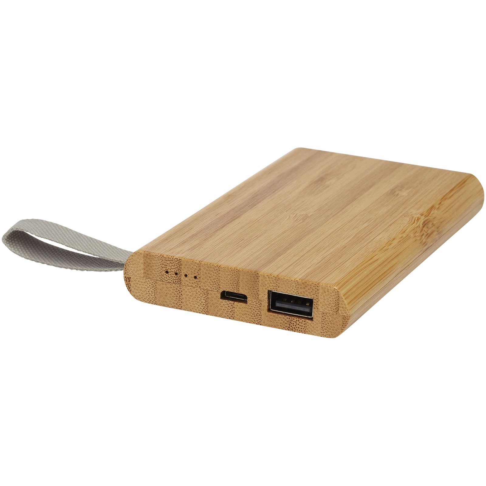 Tulda bamboe powerbank 5000 mAh bedrukken met logo
