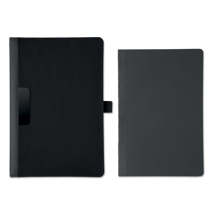 A5 portfolio met notitieblok bedrukken met logo